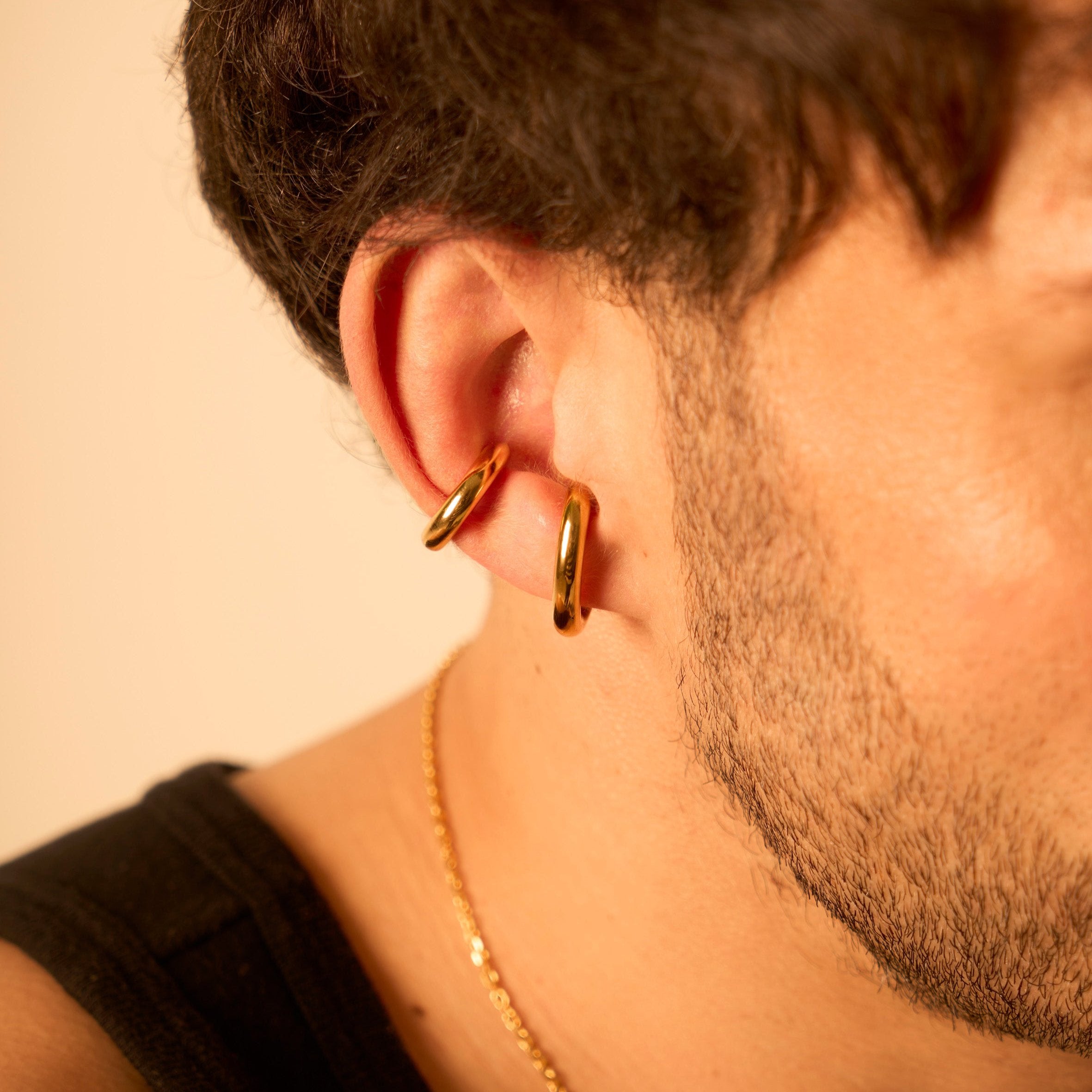 Grand earcuff 4.0 or jaune