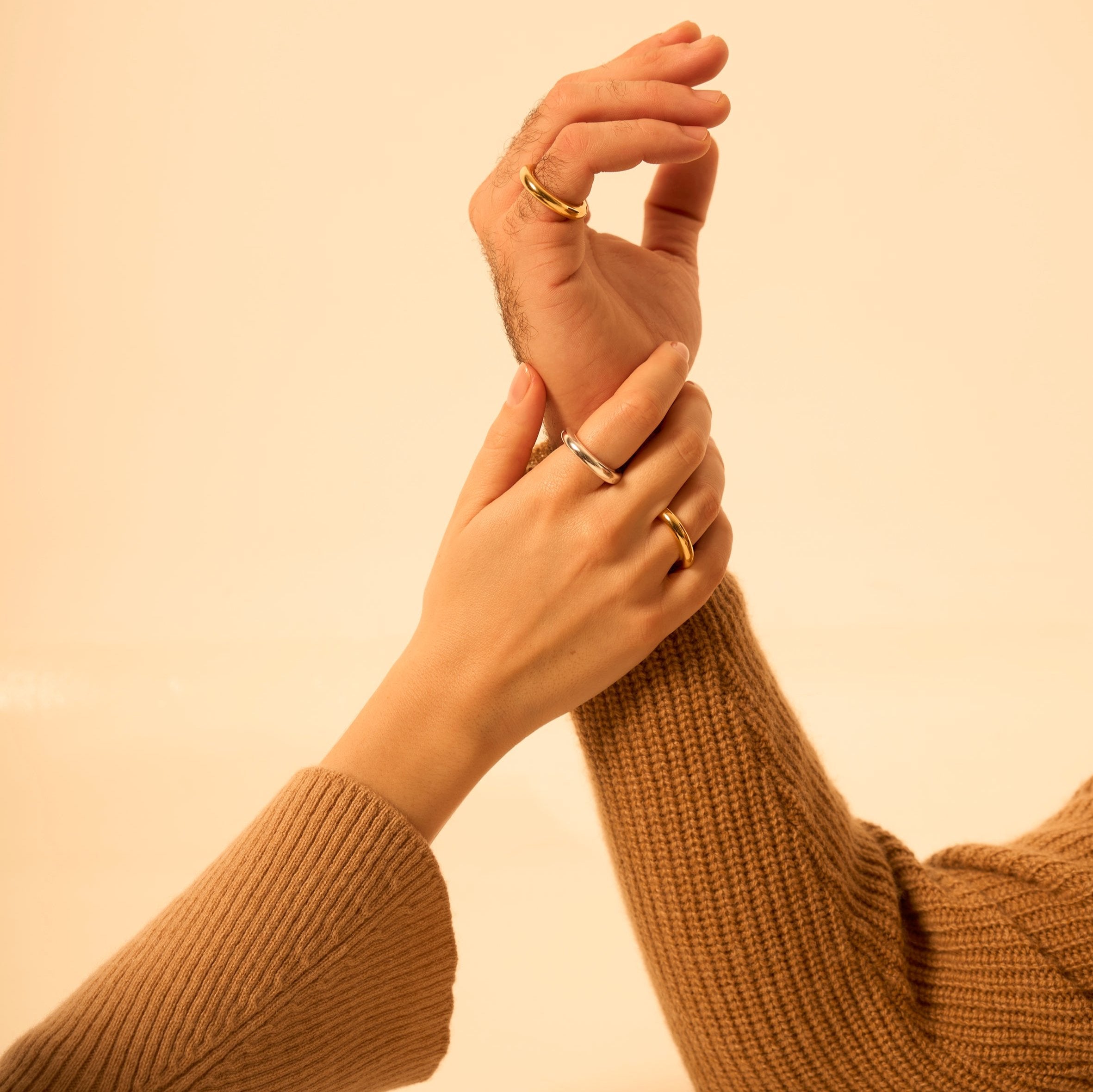 5.0 ring - gold vermeil