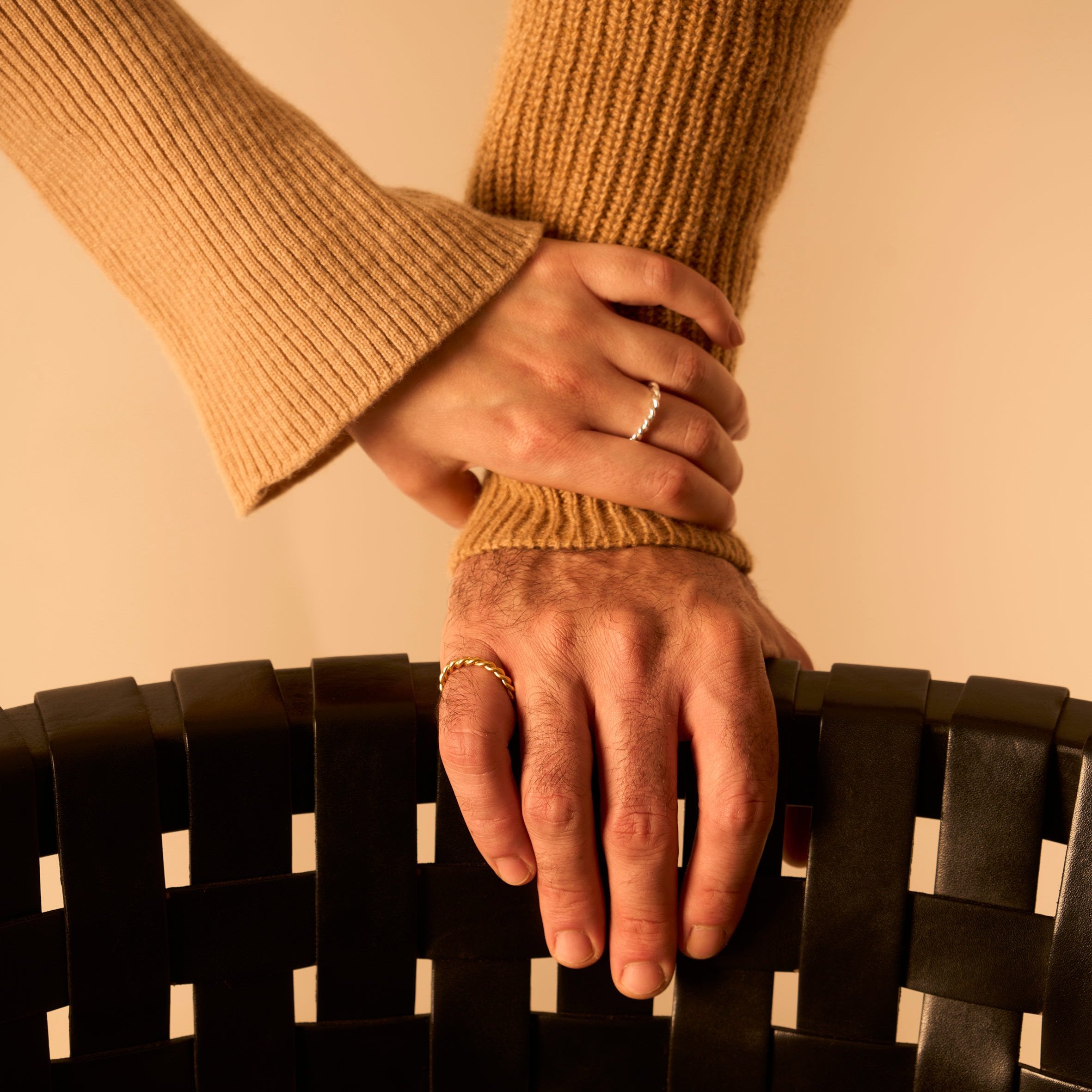 3.0 twisted ring  - sterling silver