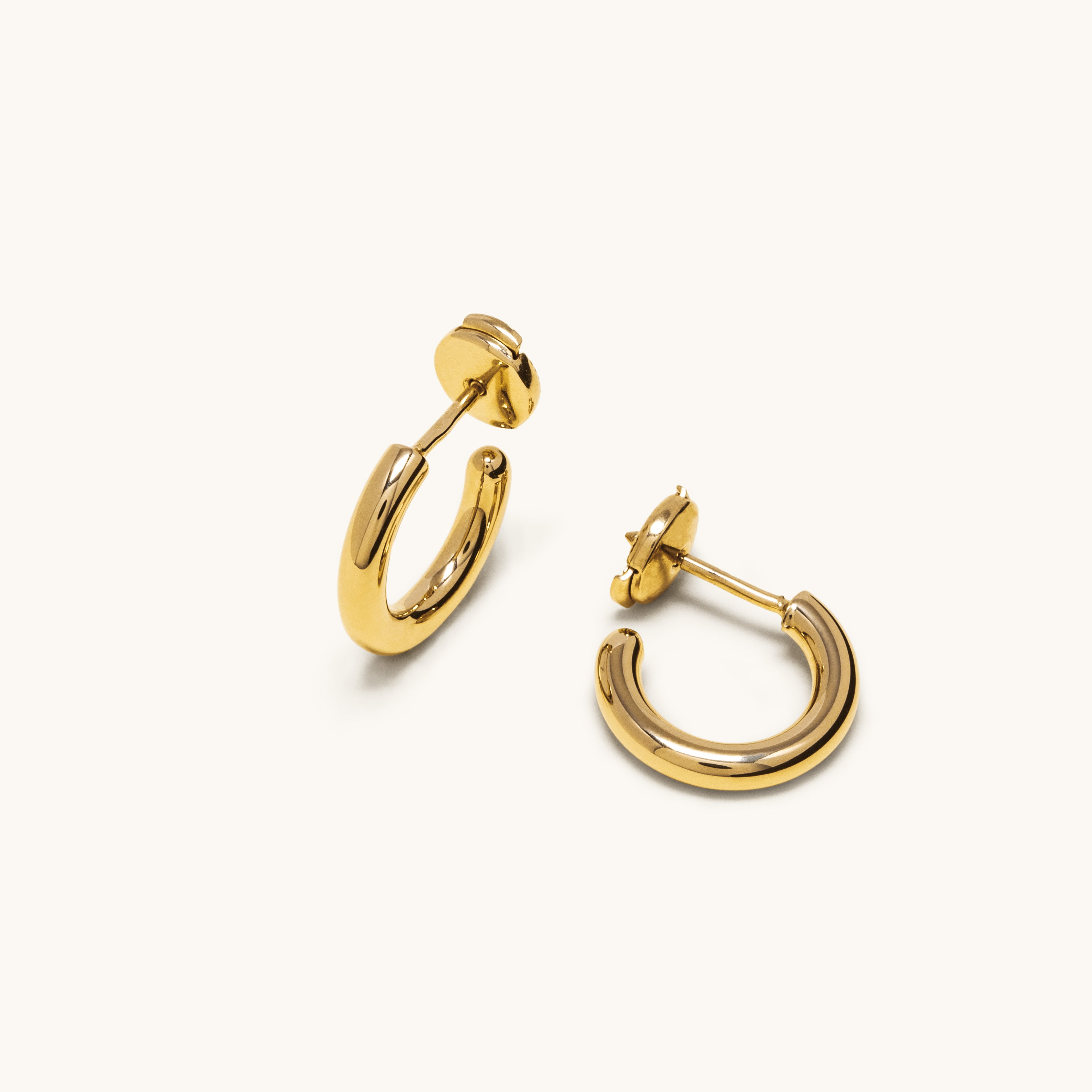 3.0 earring - gold vermeil