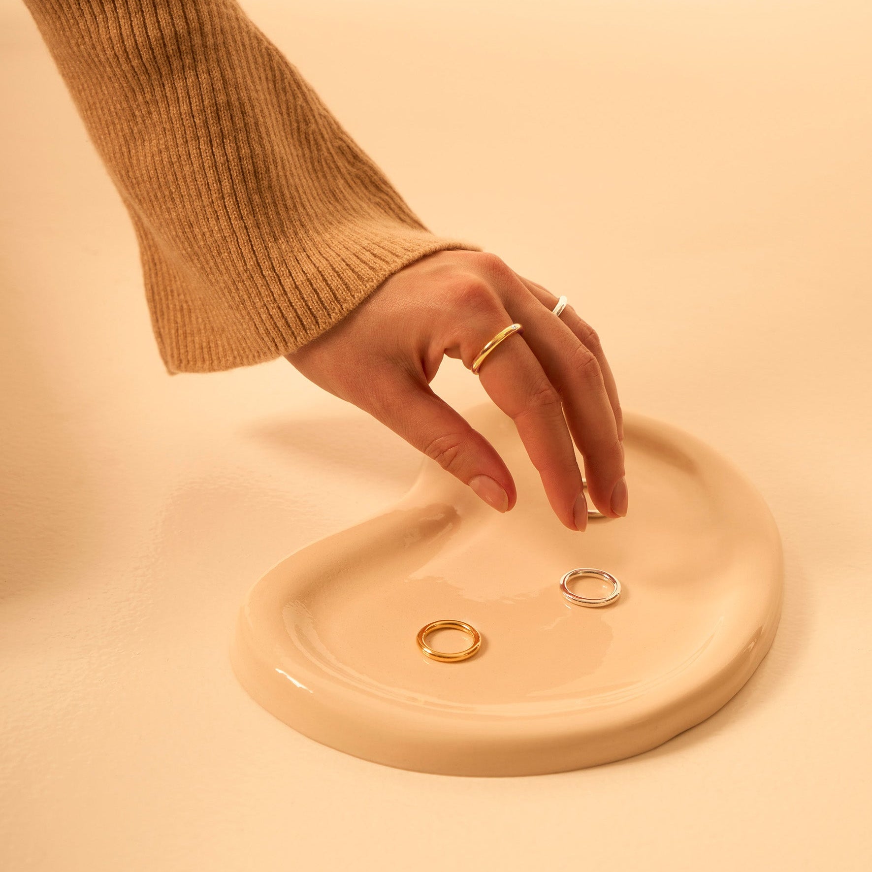 Anneau vermeil et diamant 3.0