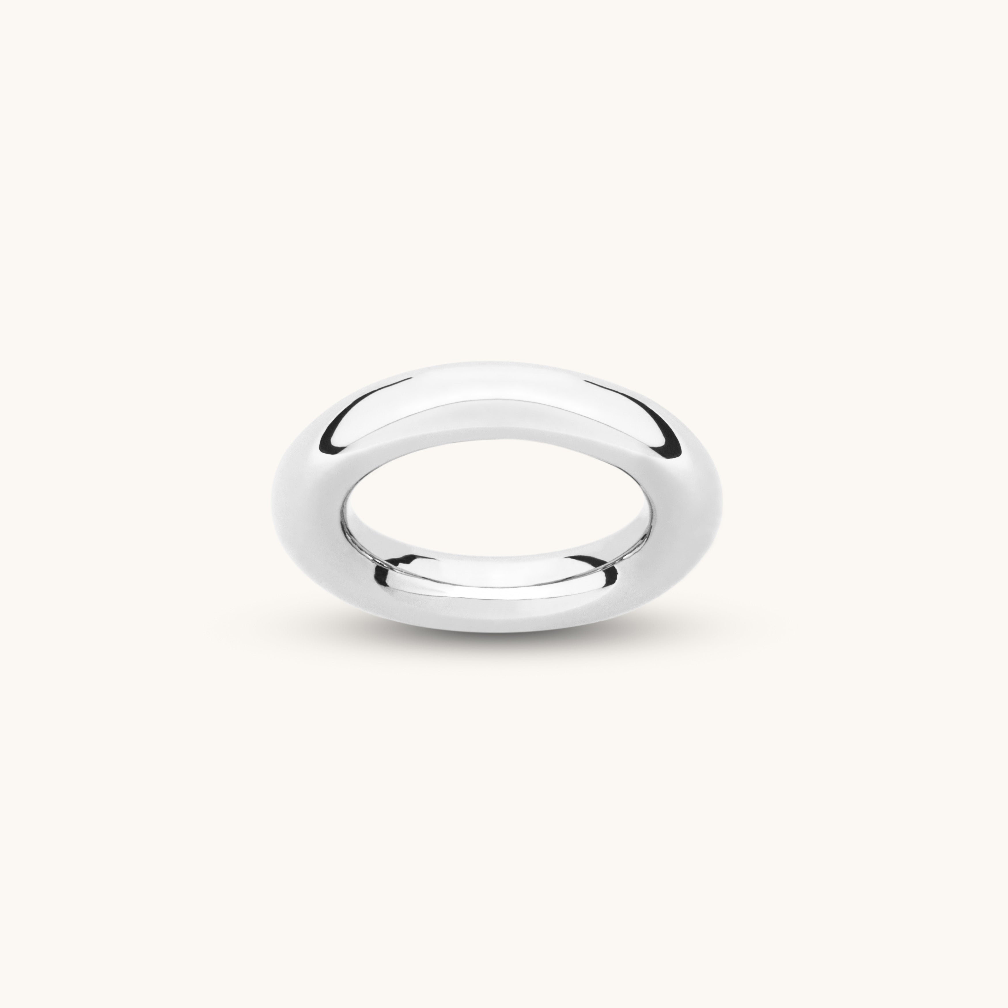 5.0 ring - sterling silver