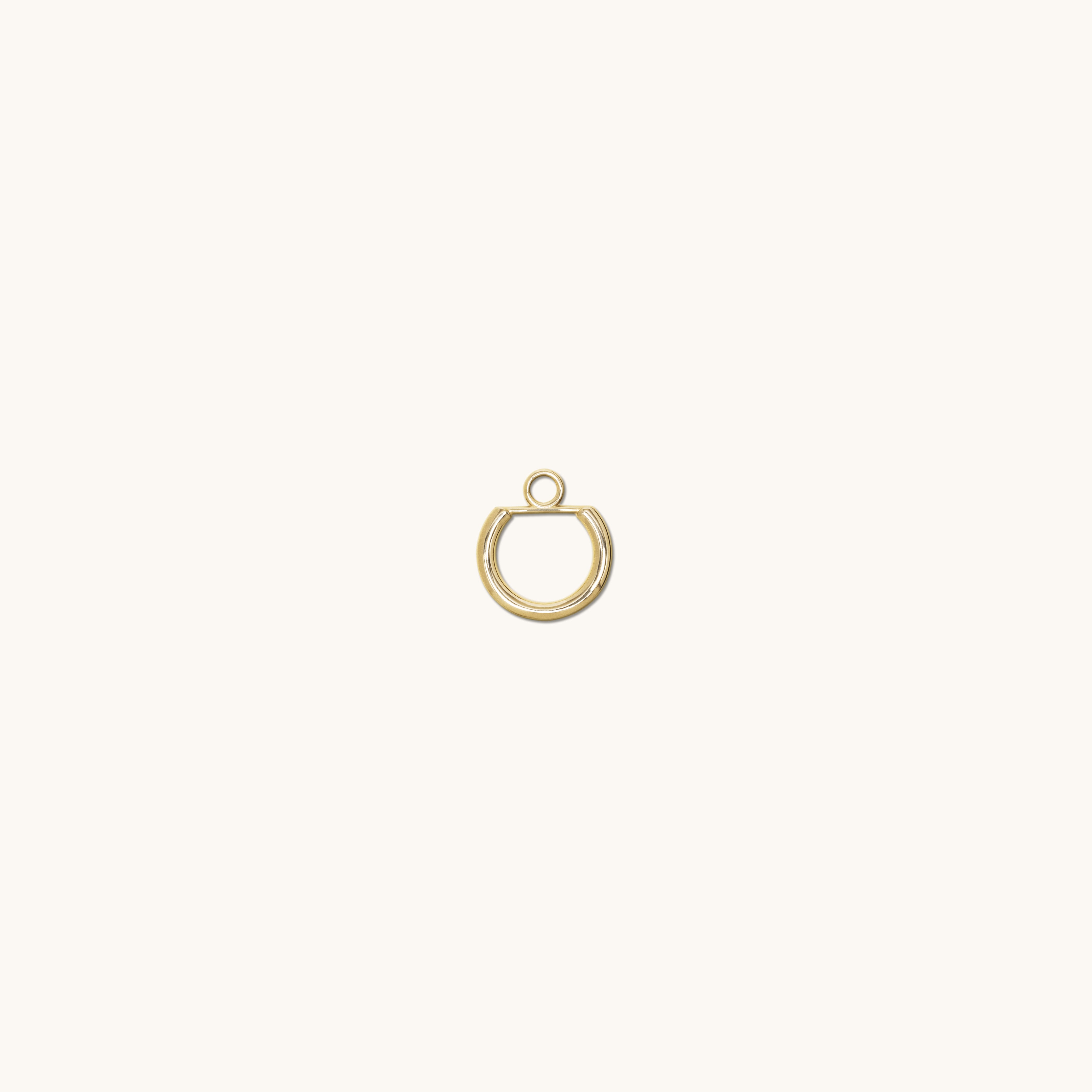 Pendentif mini gousset vermeil