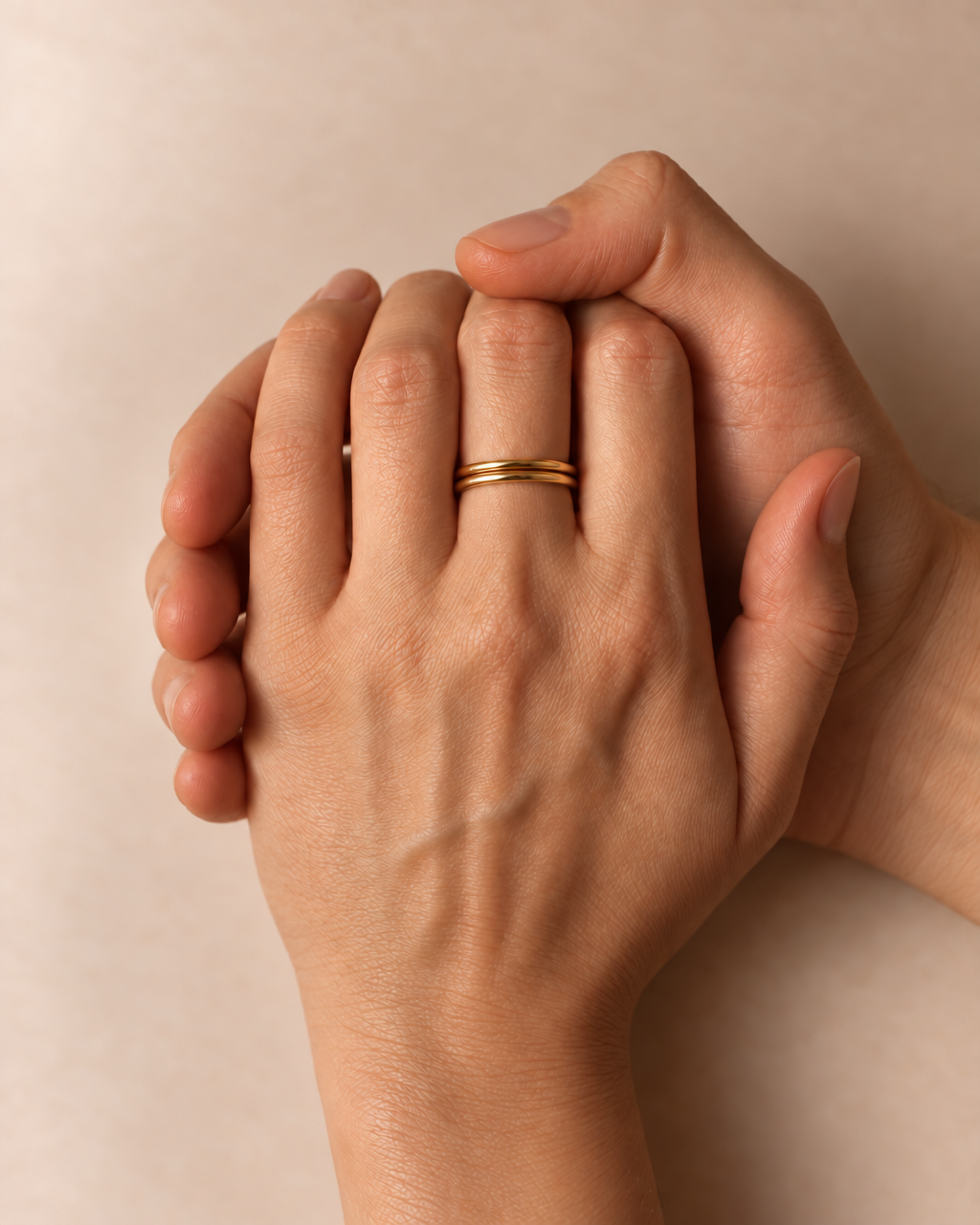 2.0 ring - gold vermeil
