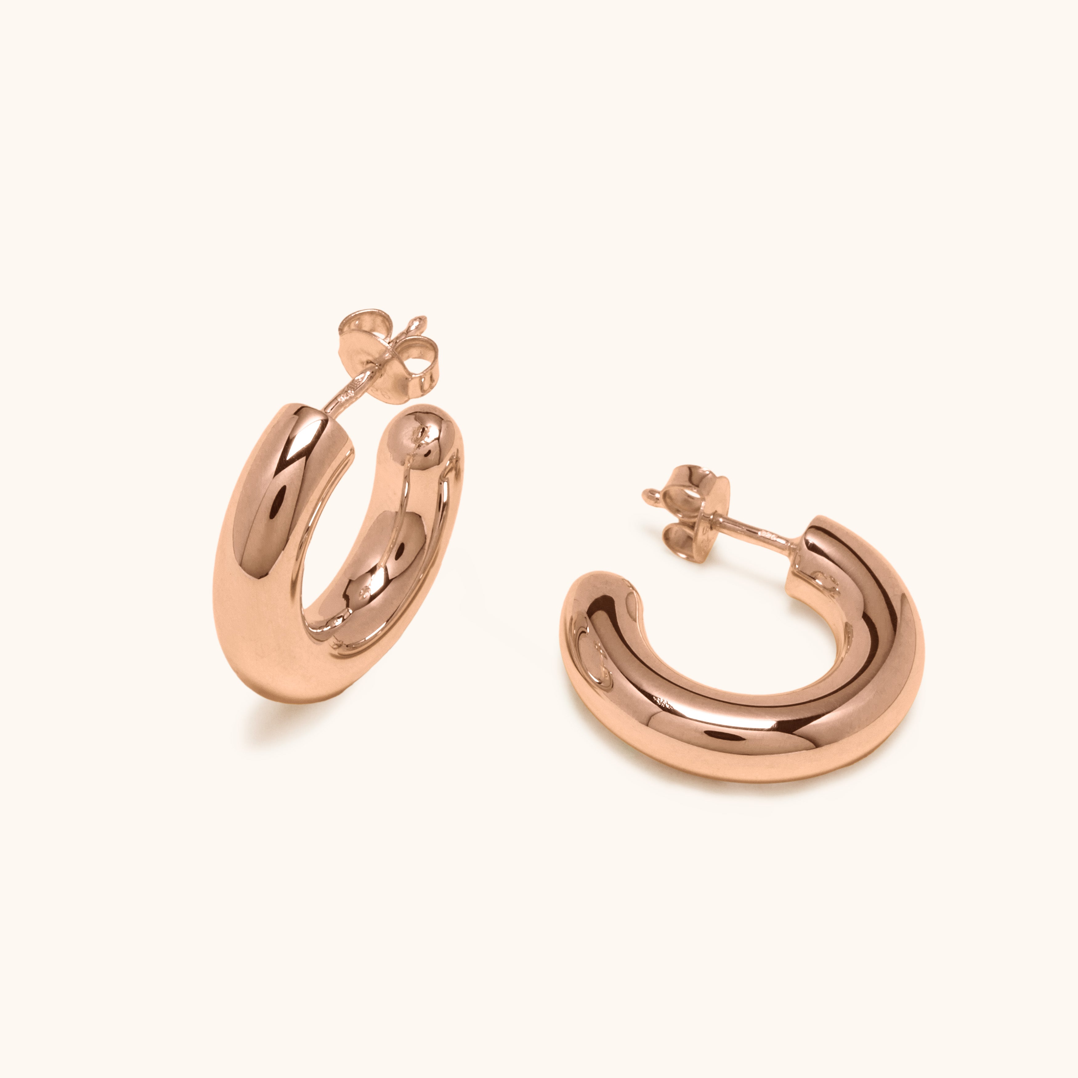 The 5.0 rose gold ring | Earring