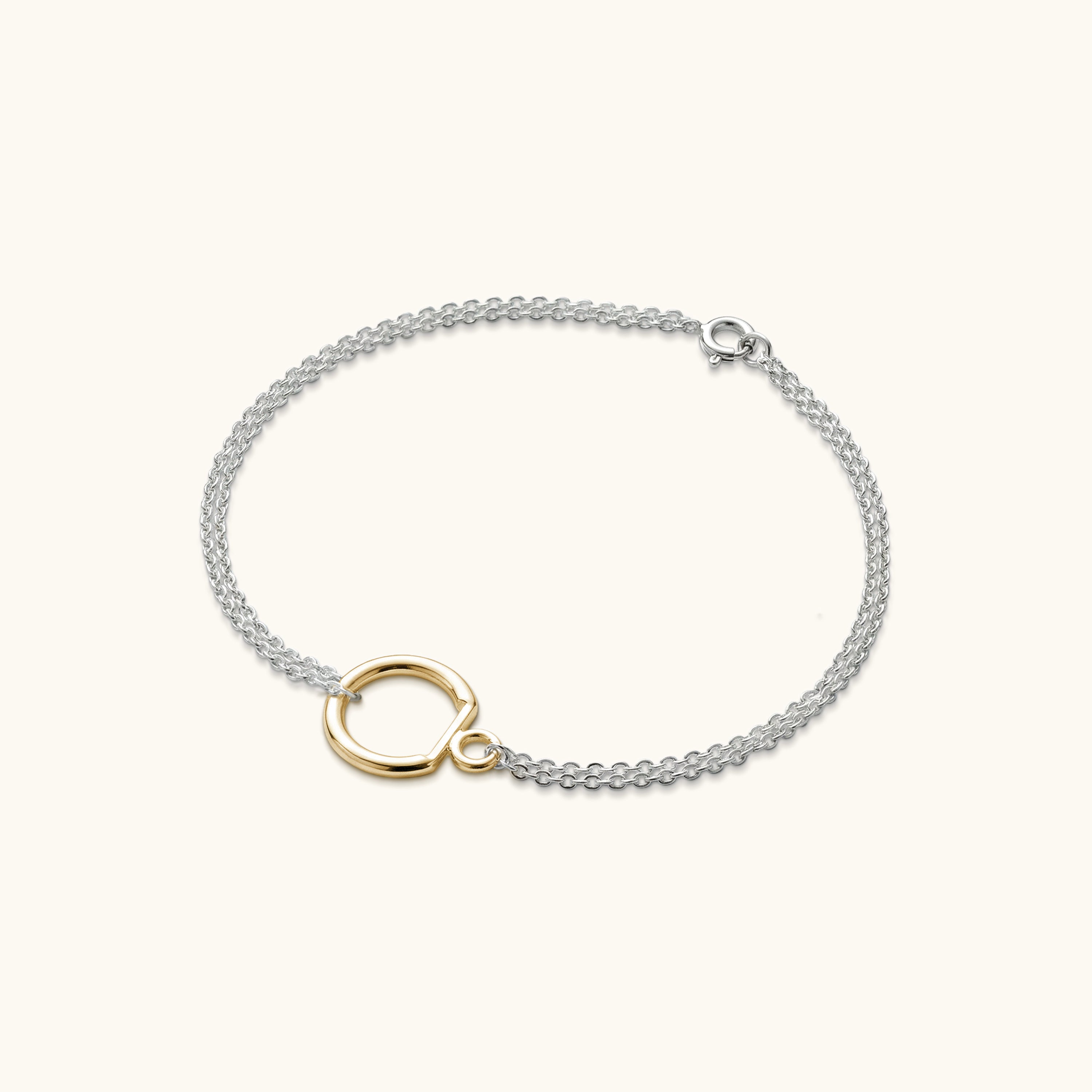 Le bracelet mini gousset bicolore