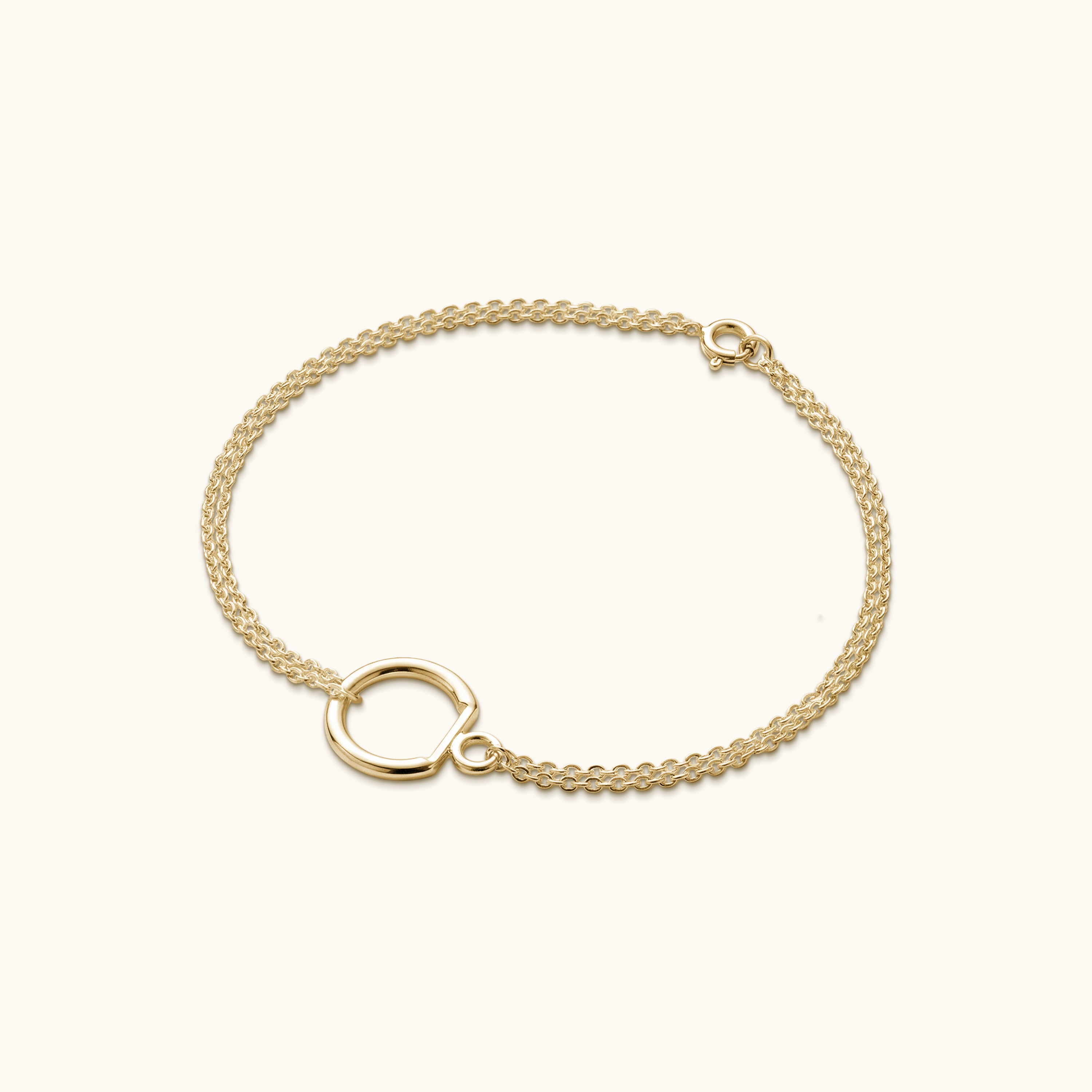 Le bracelet mini gousset vermeil