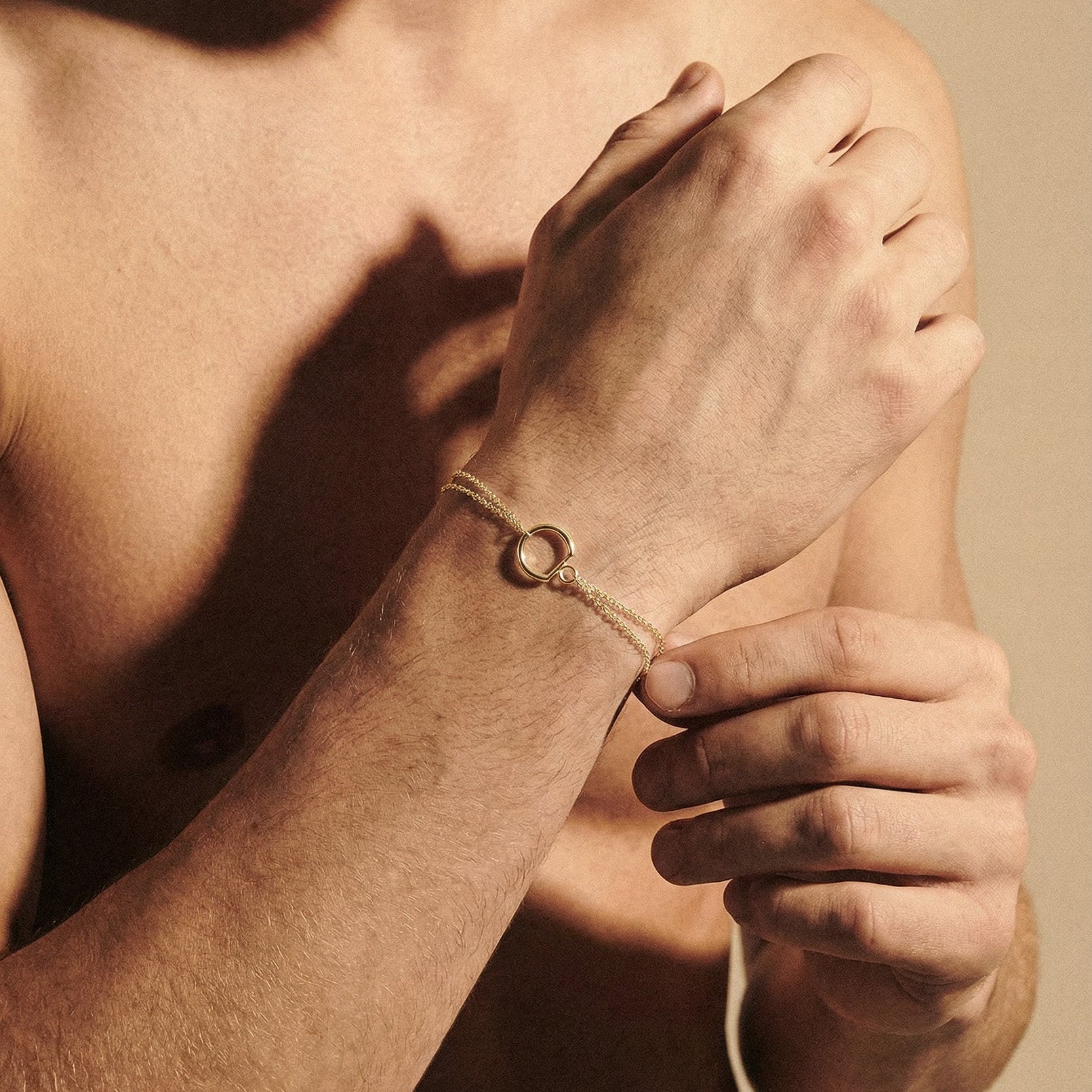 Le bracelet mini gousset vermeil