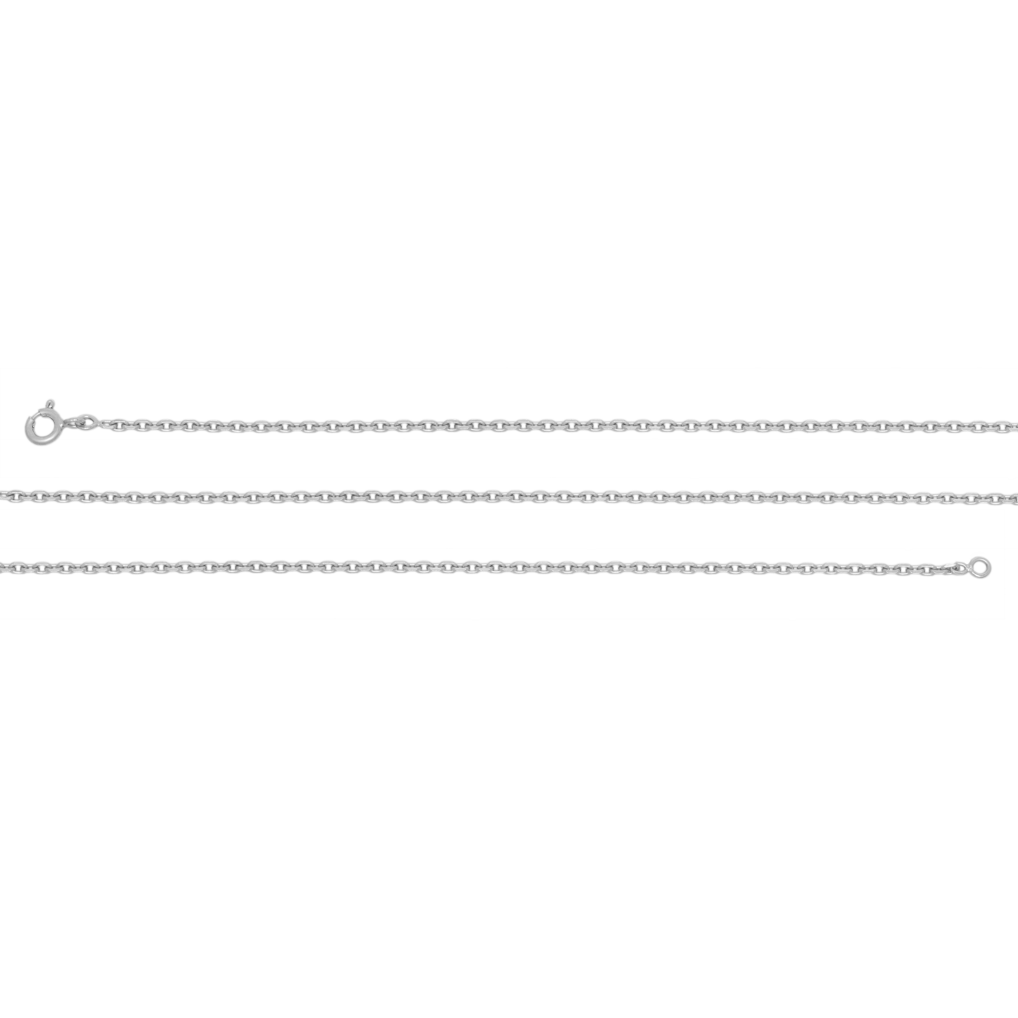 Chaîne de cou forçat argent