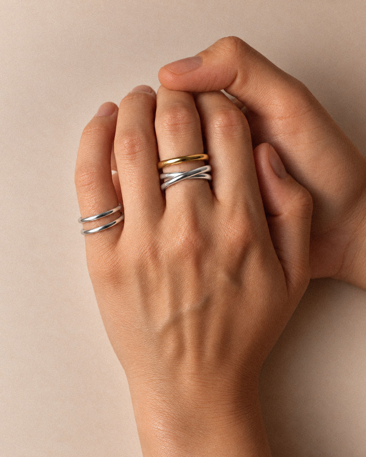 3.0 spiral ring - sterling silver 