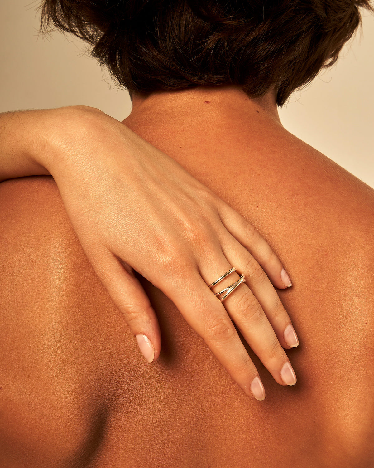 Silver Triple Spiral Ring 2.0 