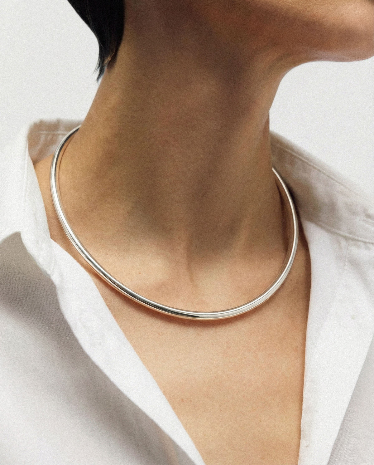 Jonc de cou 5.0 argent