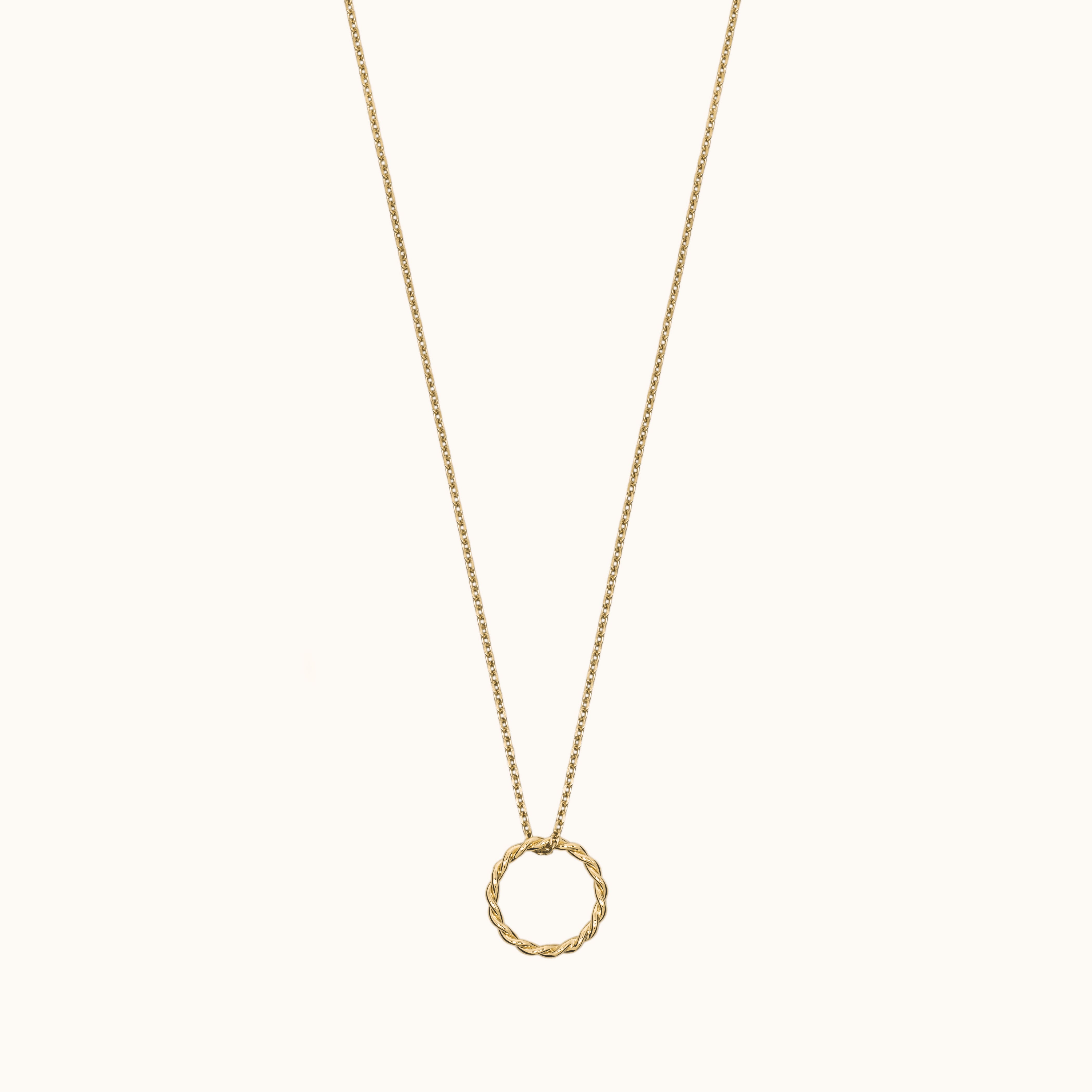 3.0 vermeil twisted necklace