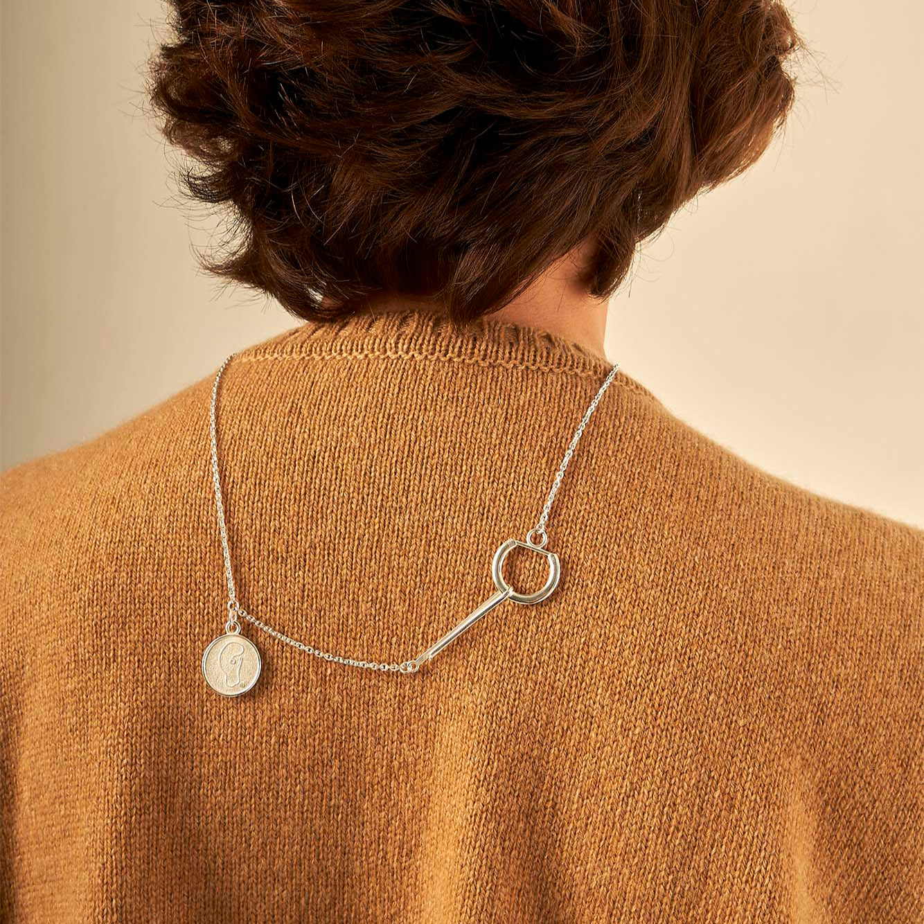 Gousset necklace - sterling silver