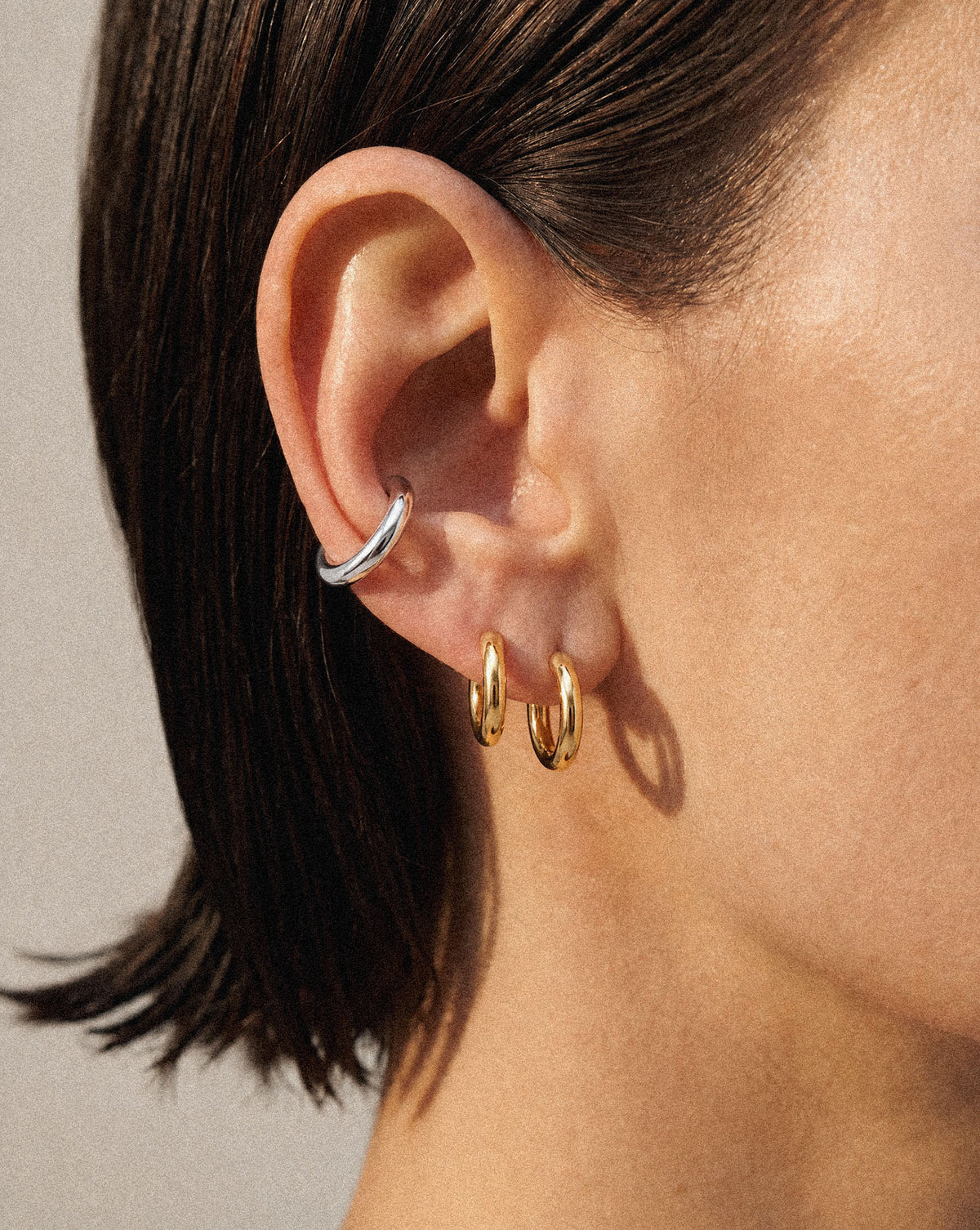 3.0 earcuff - sterling silver