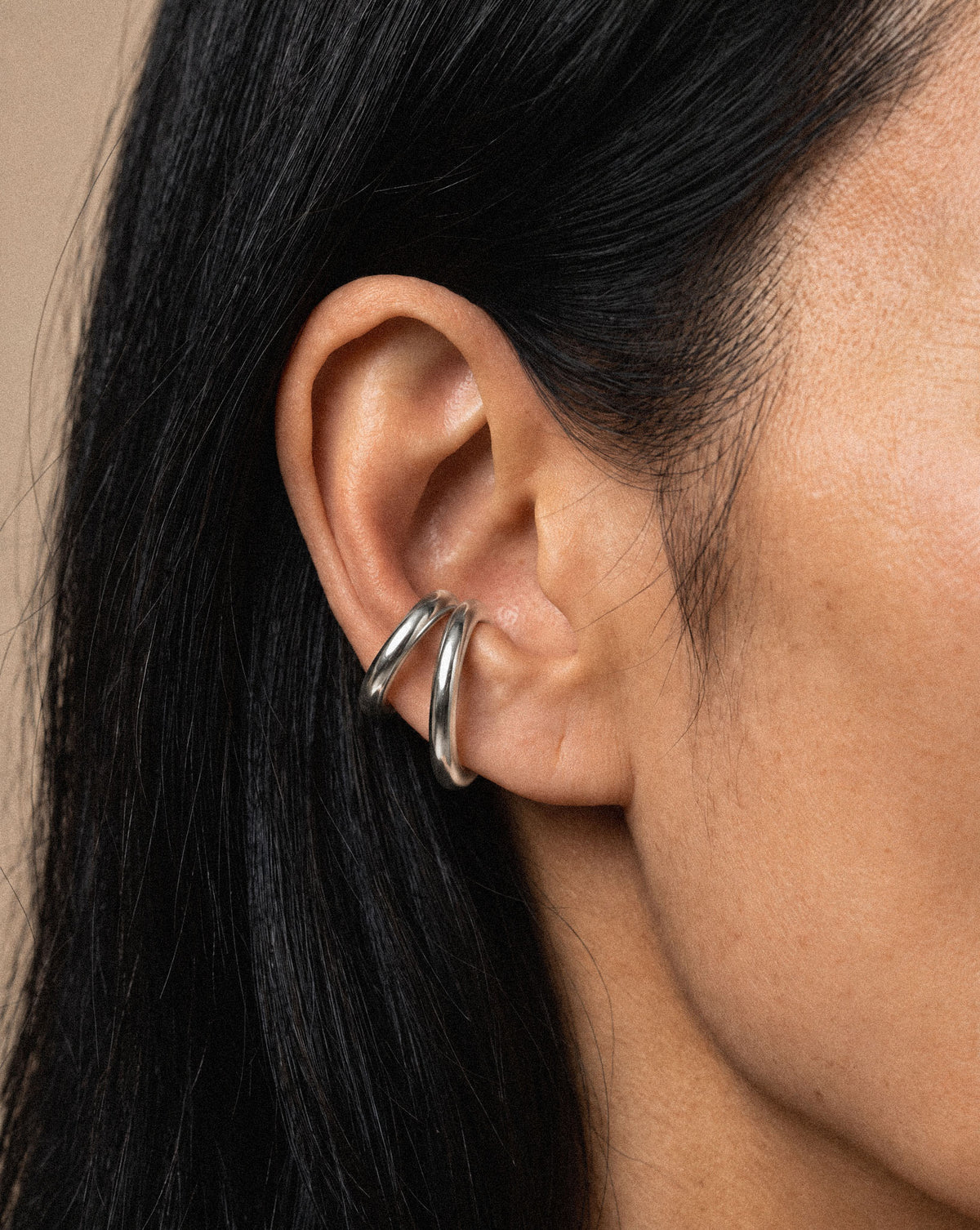 Combinaison de earcuffs argent 3.0