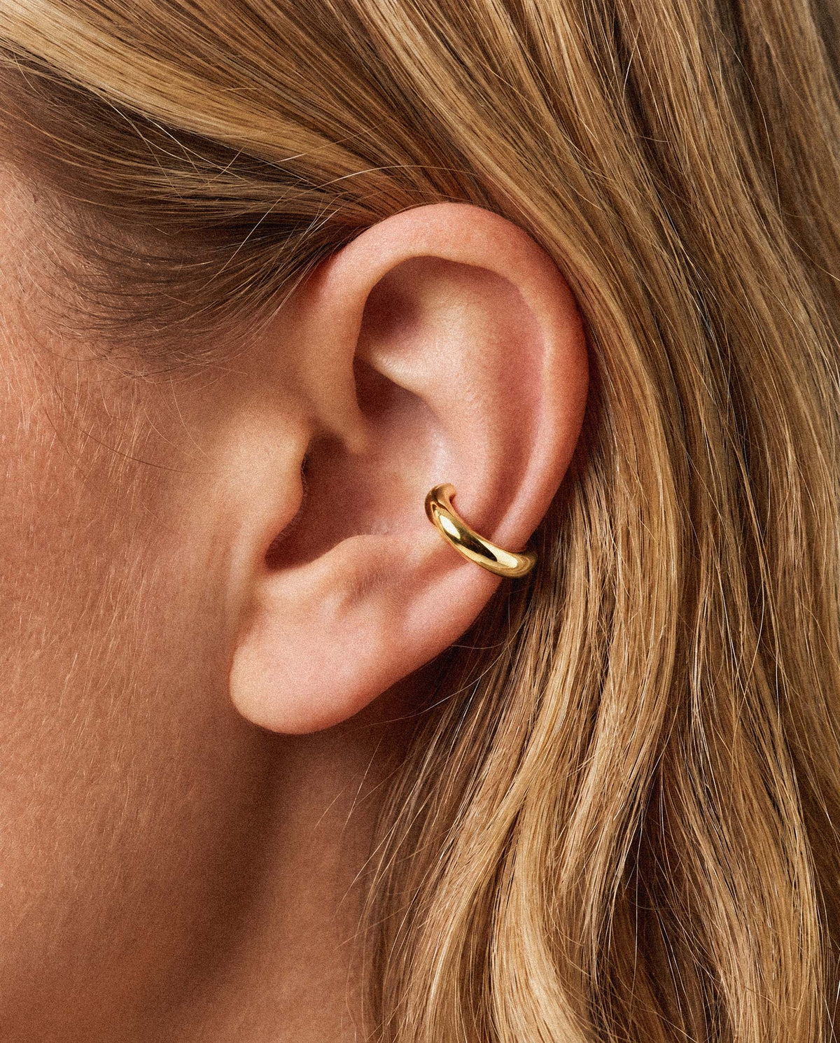 3.0 earcuff - gold vermeil