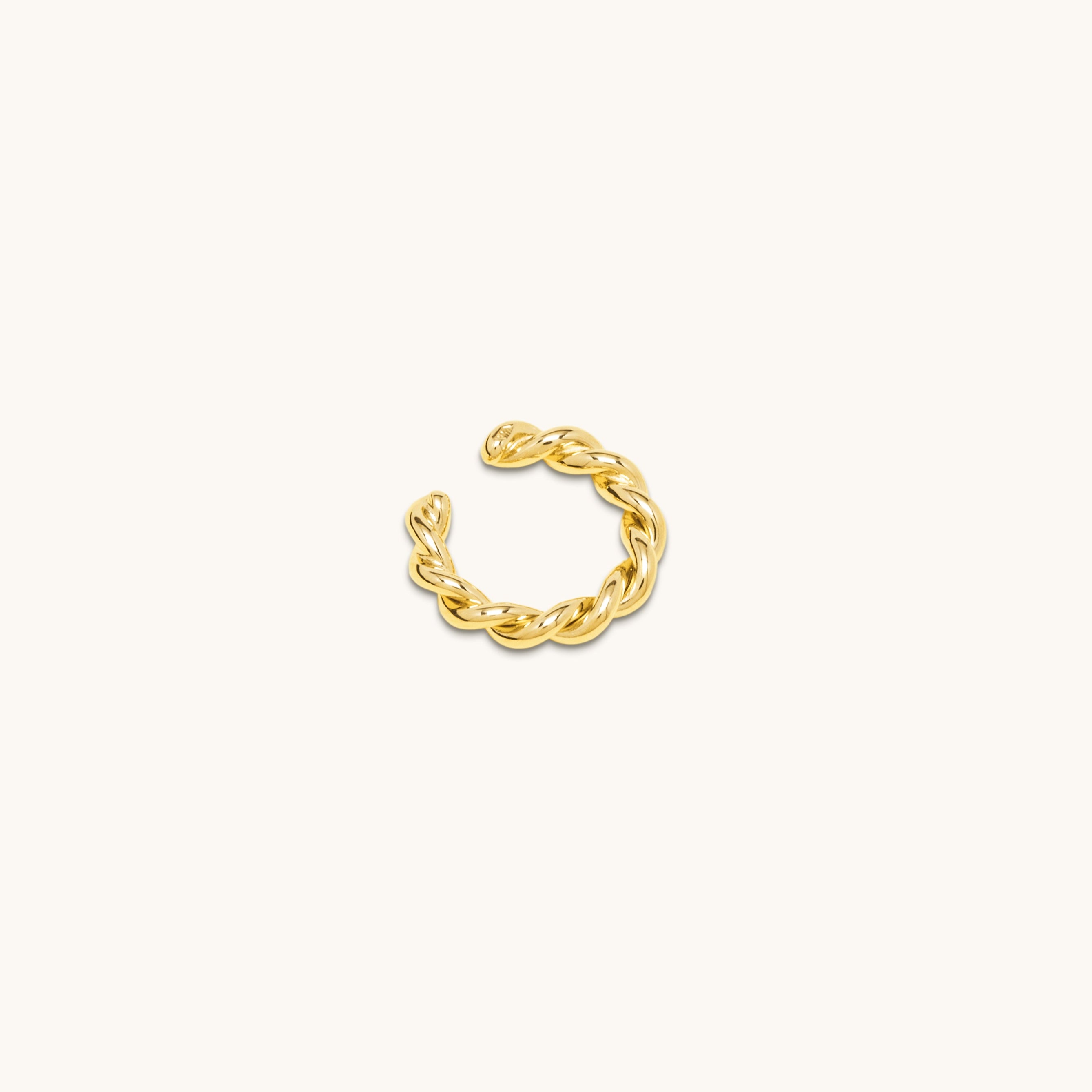 Earcuff torsadé 3.0 vermeil