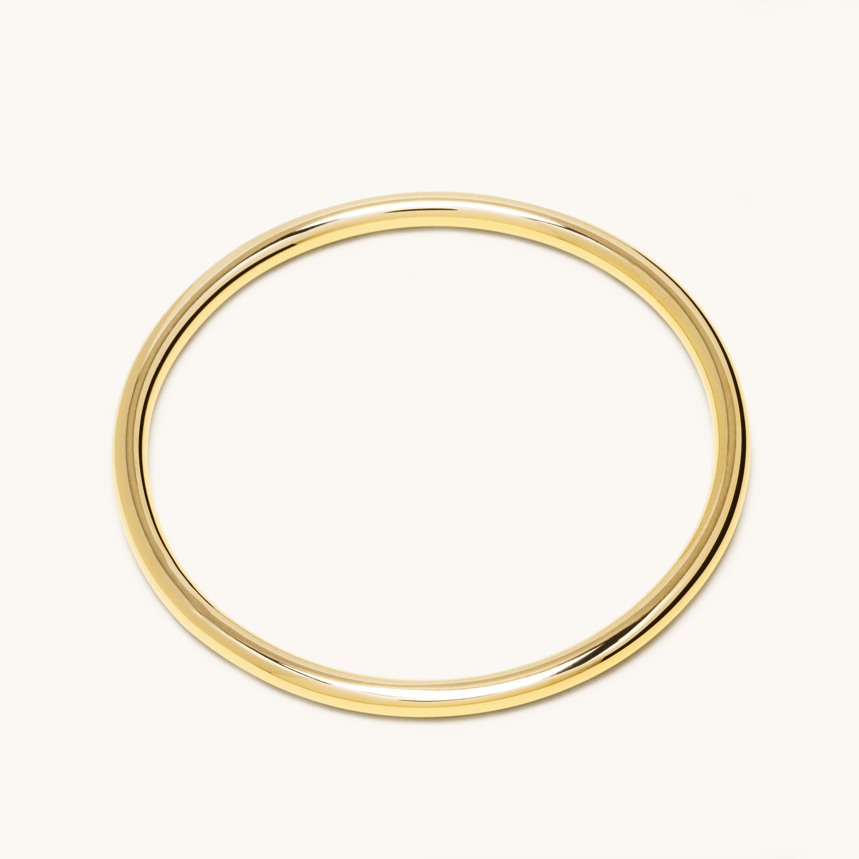 Set of closed vermeil bangles