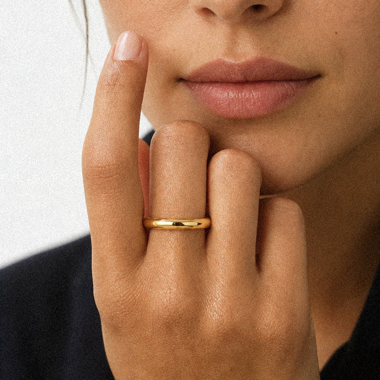 Anneau vermeil 3.0 | LOVE