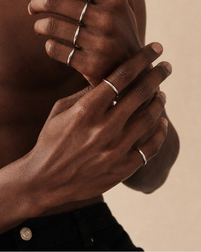 2.0 ring - sterling silver