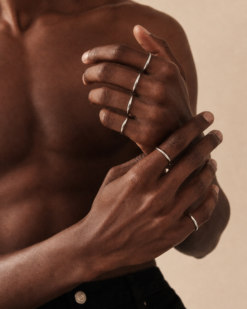 2.0 ring - sterling silver