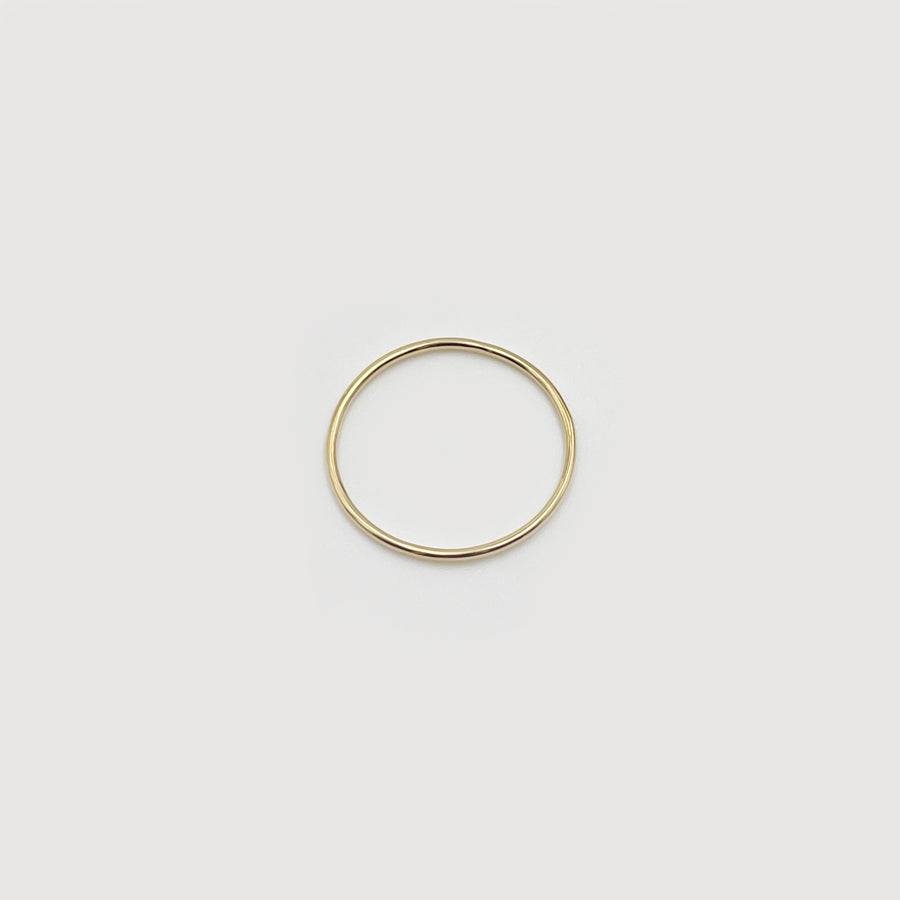 1.0 ring - gold vermeil 