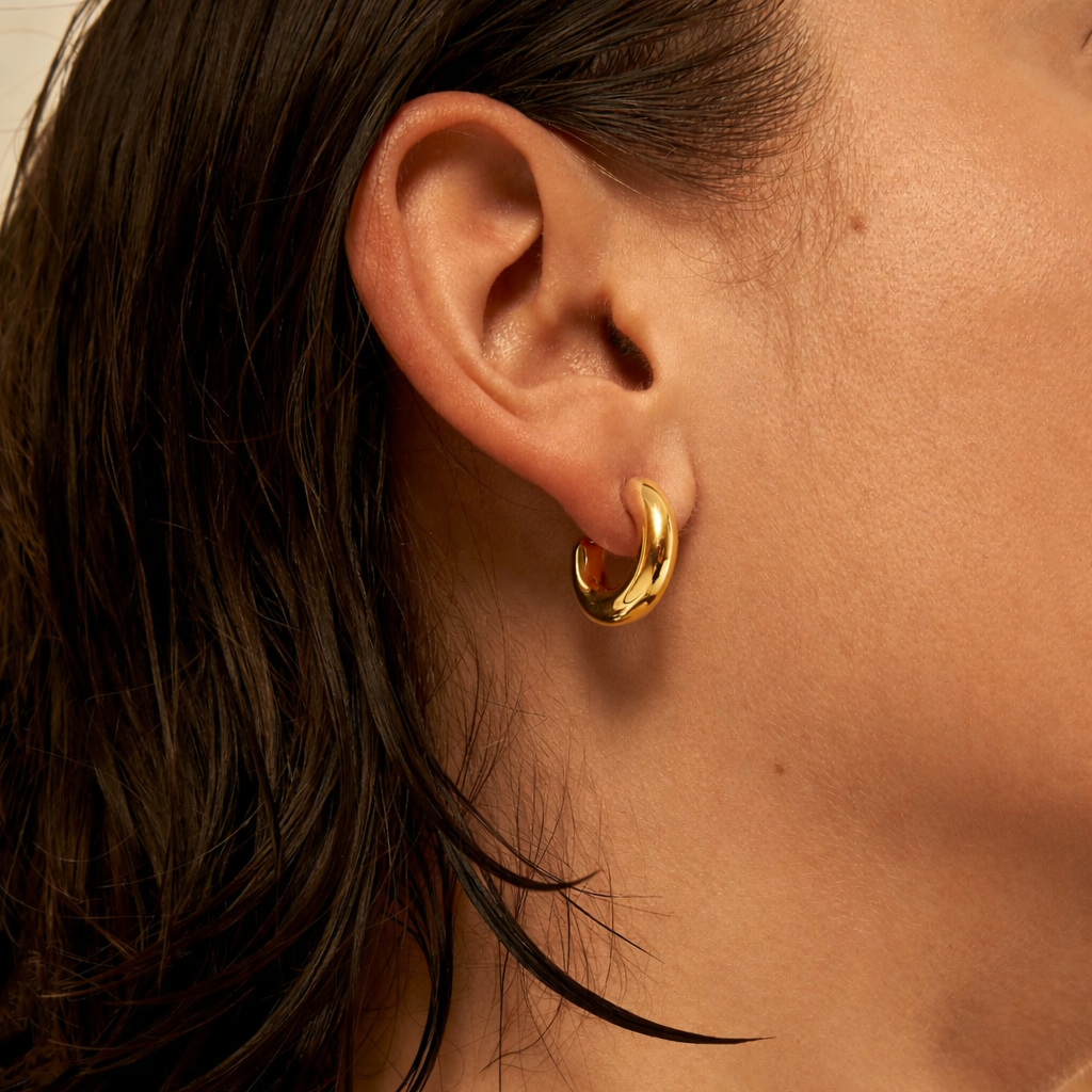 L'anneau vermeil 5.0 | Boucle d'oreille