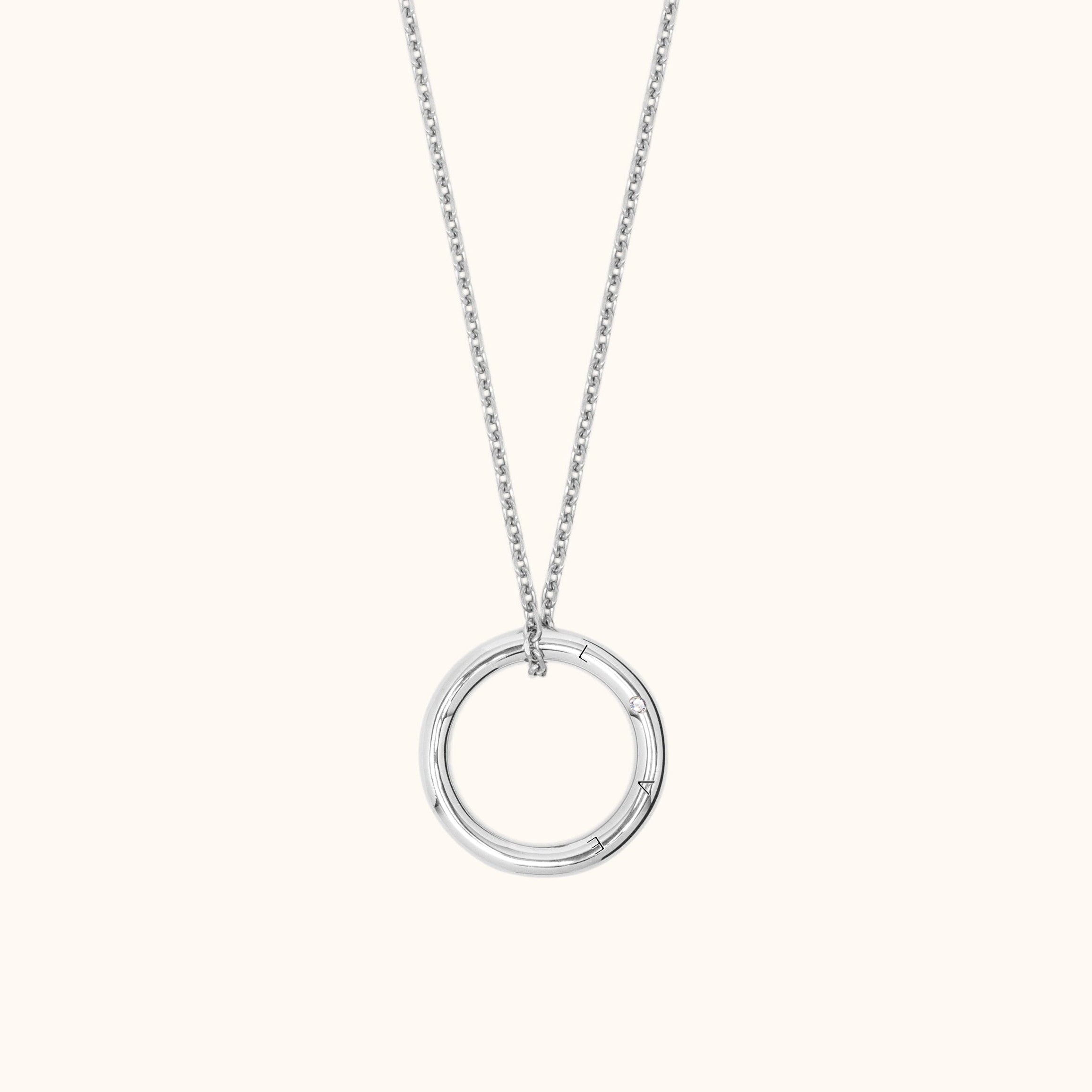 Collier 3.0 argent et diamant | LOVE