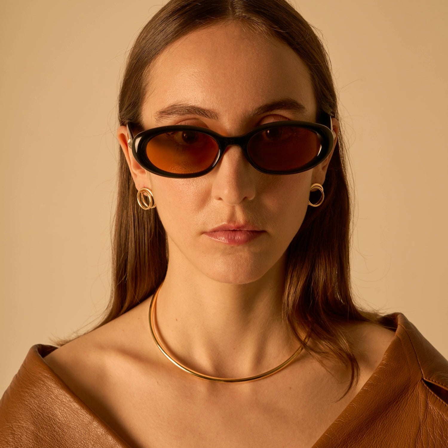 Neck bangle 5.0 vermeil