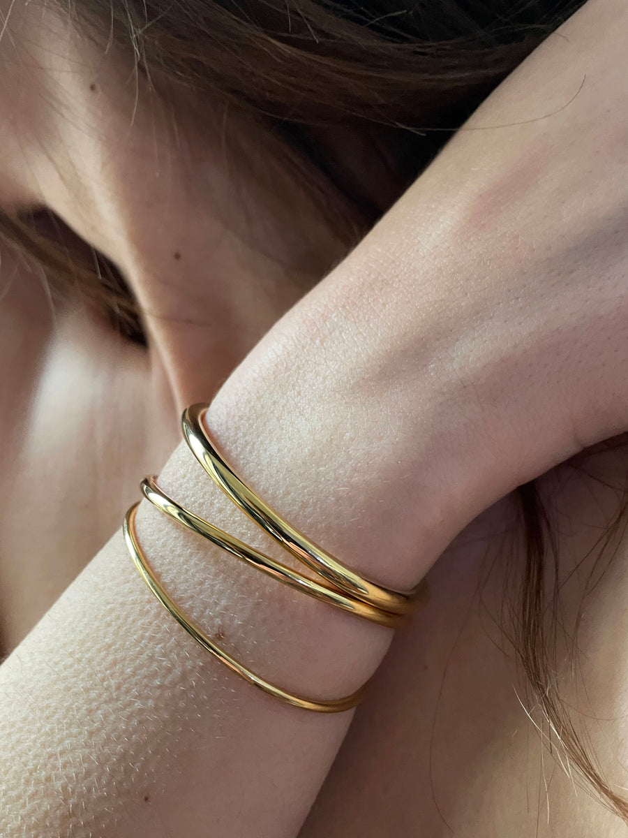 3.0 bracelet - gold vermeil